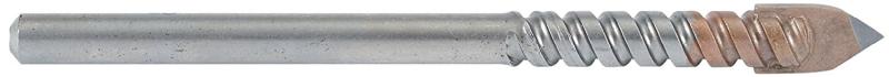 1/4 x 4 Glass Drill Bit, Razor Cutter